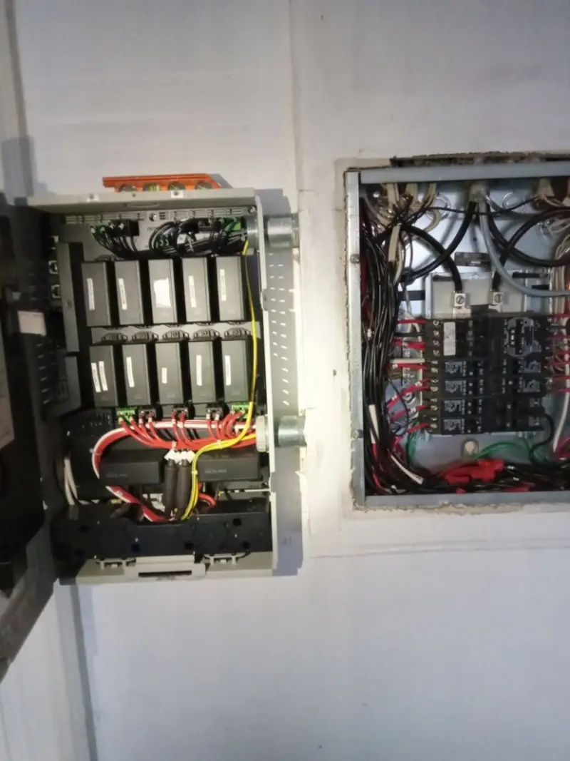 Electrical panel upgrade completed for Indoor Lighting Installation in Enfield
